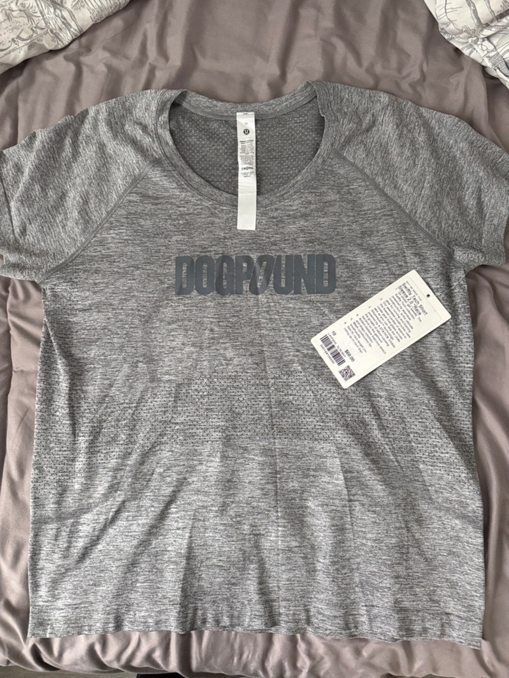 lululemon athletica Women’s Gray Performance Tee